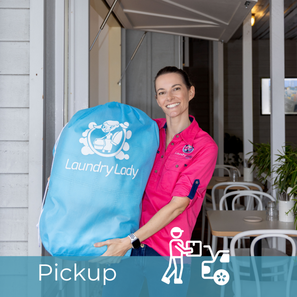 Pickup and delivery - Laundry Lady service