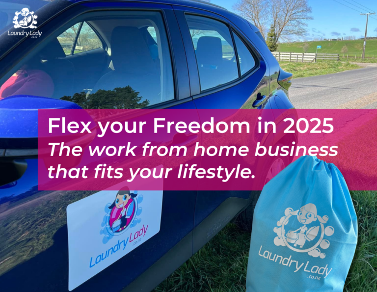 Flex your Freedom in 2025: Discover your business goals with Laundry Lady