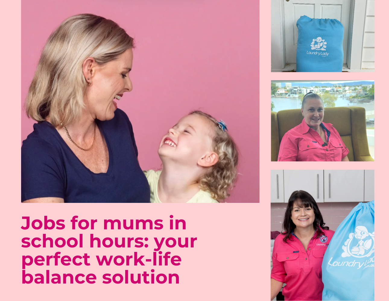 Jobs for mums in school hours - The Laundry Lady New Zealand